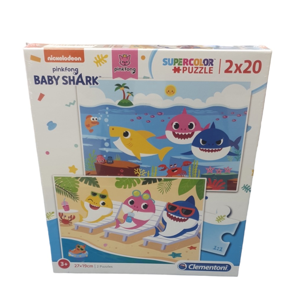 Baby Shark Puzzle 2 x 20 Own4Less